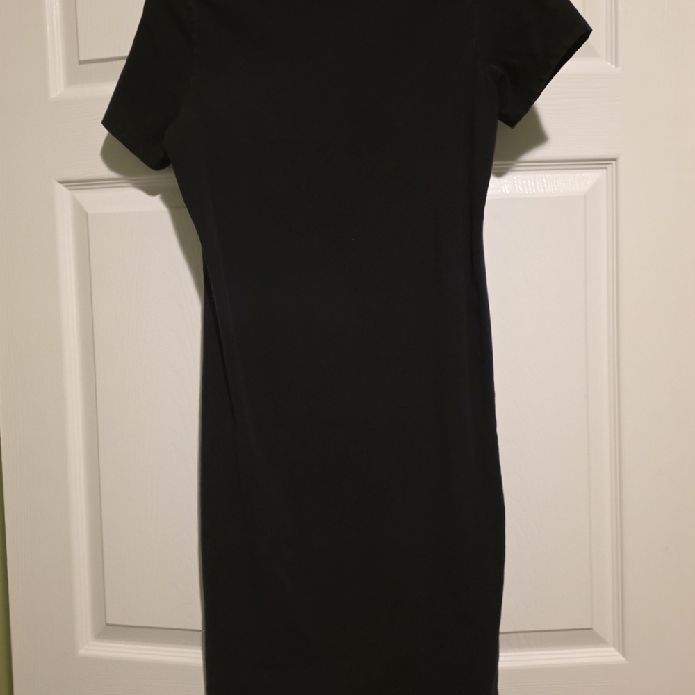PUMA Women's Black T-Shirt Dress - Picture 6 of 7